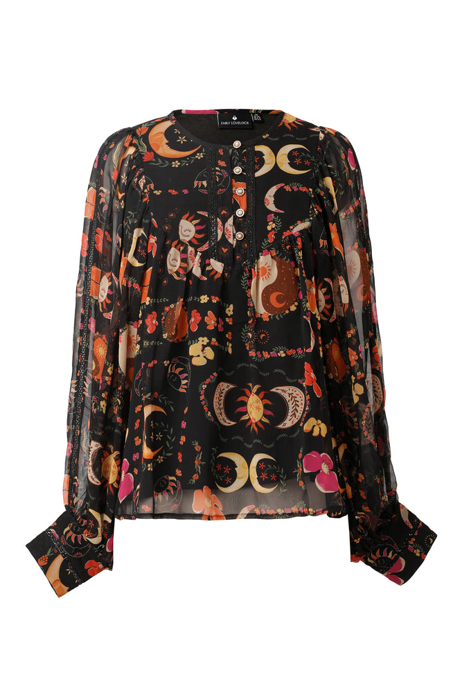 Bertha Blouse - Black