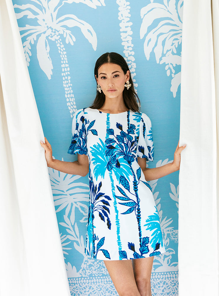 Brynleigh Skirted Romper - Coconut Oversized Swayin In The Breeze