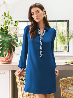 Harmonee Shirtdress - Starlight Navy