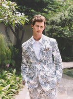 Men's Stuff Flagler Blazer - Coconut PB Anniversary Toile