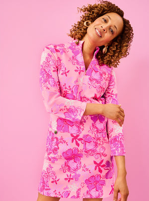Rosie Dress - Parigi Pink Supporting Squad