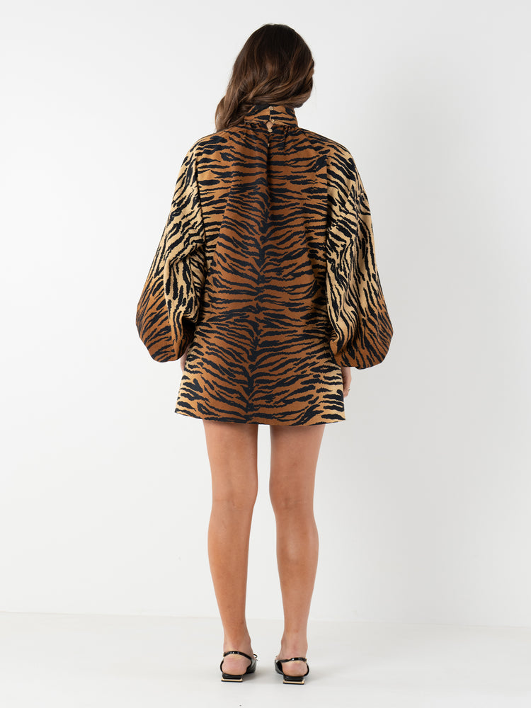 Sasha Mini - Tiger Jacquard Novelty