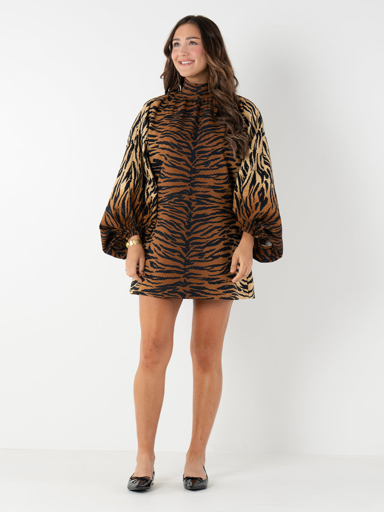 Sasha Mini - Tiger Jacquard Novelty