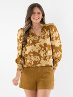 Hampton Top - Hide Organza Novelty
