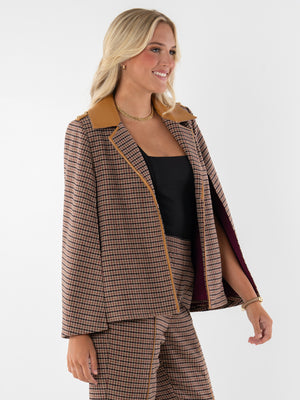 Overlay Cape - Tweed