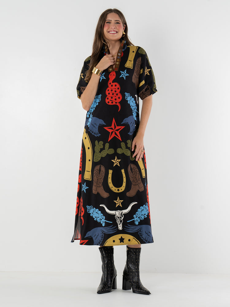 Poppy Maxi - Lone Star Tencel Twill