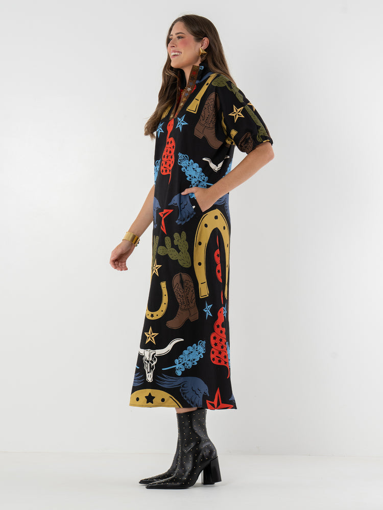 Poppy Maxi - Lone Star Tencel Twill