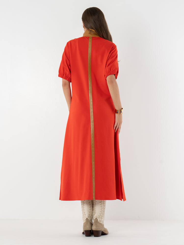 Poppy Maxi Dress - Valiant Poppy Ponte