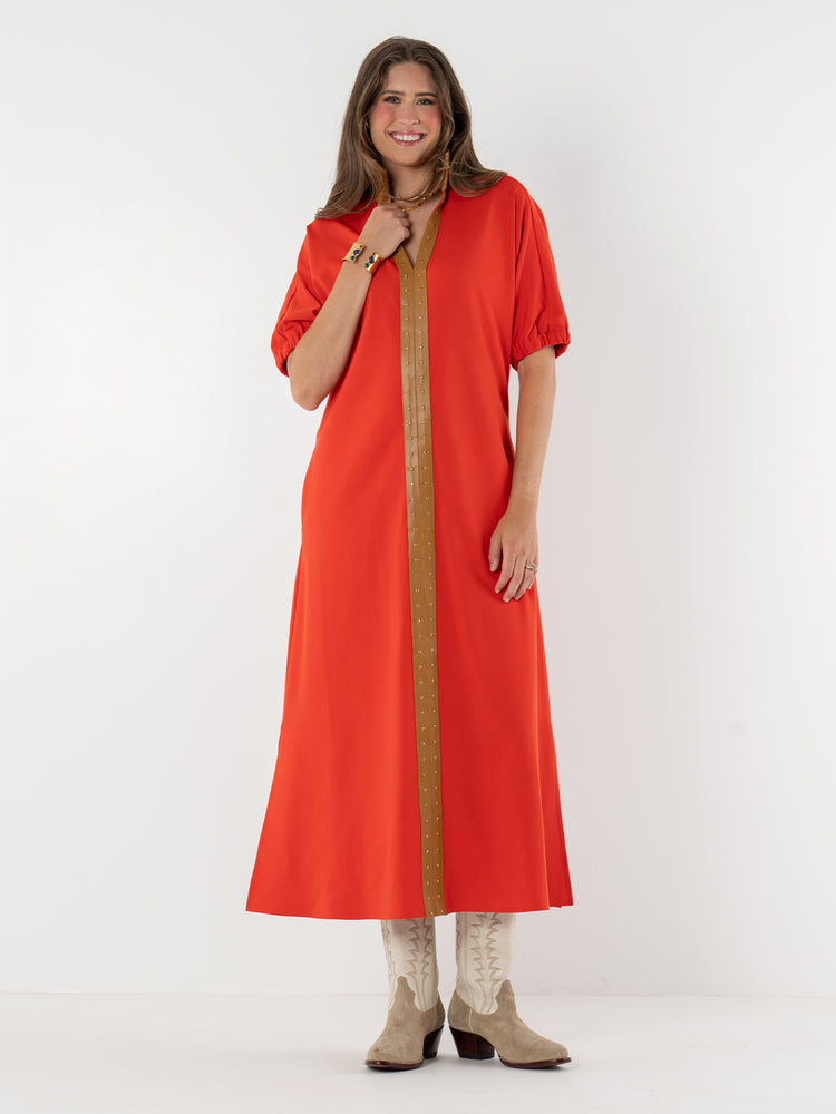 Poppy Maxi Dress - Valiant Poppy Ponte