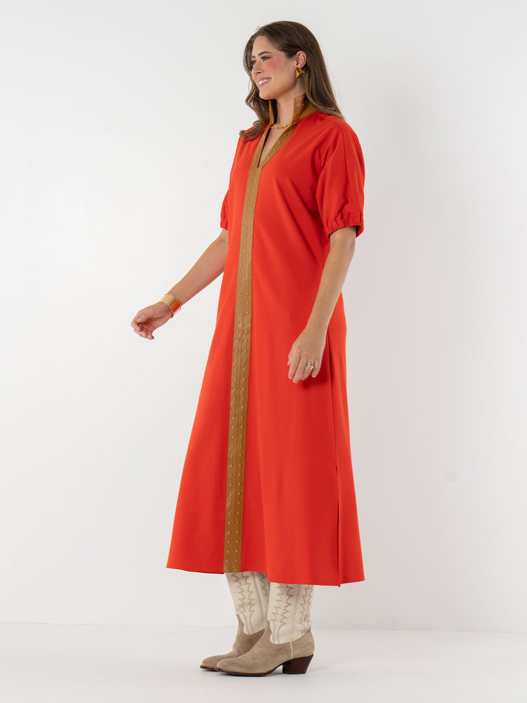 Poppy Maxi Dress - Valiant Poppy Ponte