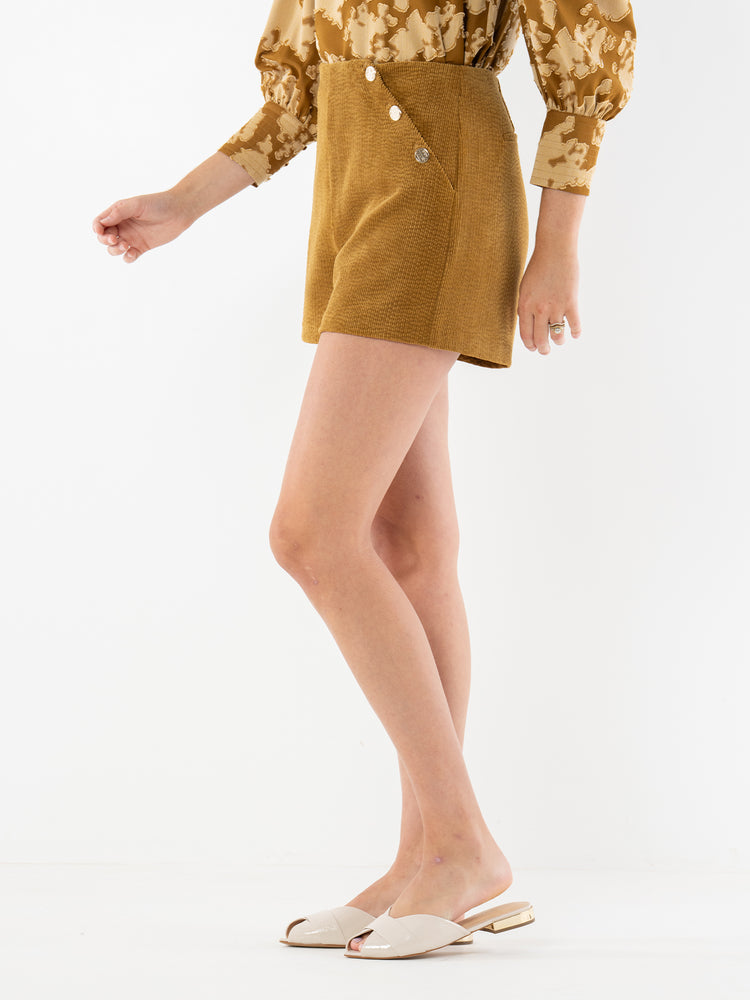 Saylor Short - Tapenade Corduroy