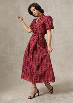 Aida Blouse - Crimson