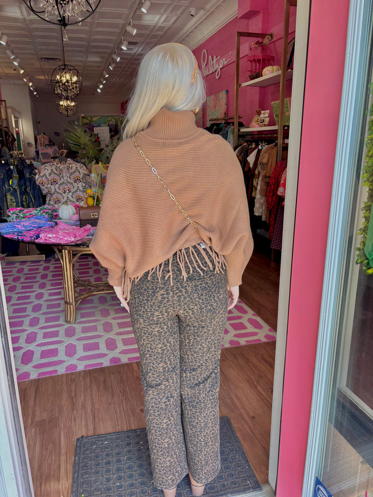 Young Ladies Woven Pants - Brown
