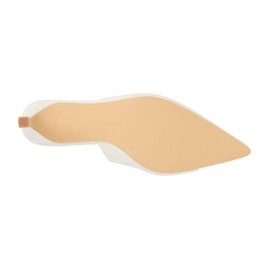 Garrett Heeled Mule Ivory