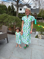 Kids Sleeveless Ric-Rac Shift Dress - Elephant Print