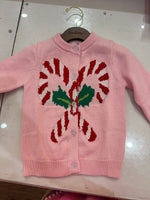 Cindy Sweater - Candy Cane Pink