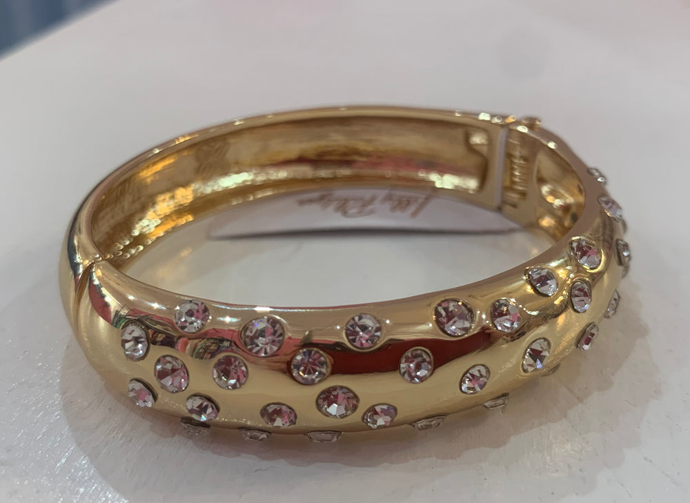 All Dahled Up Bracelet - Gold Metallic