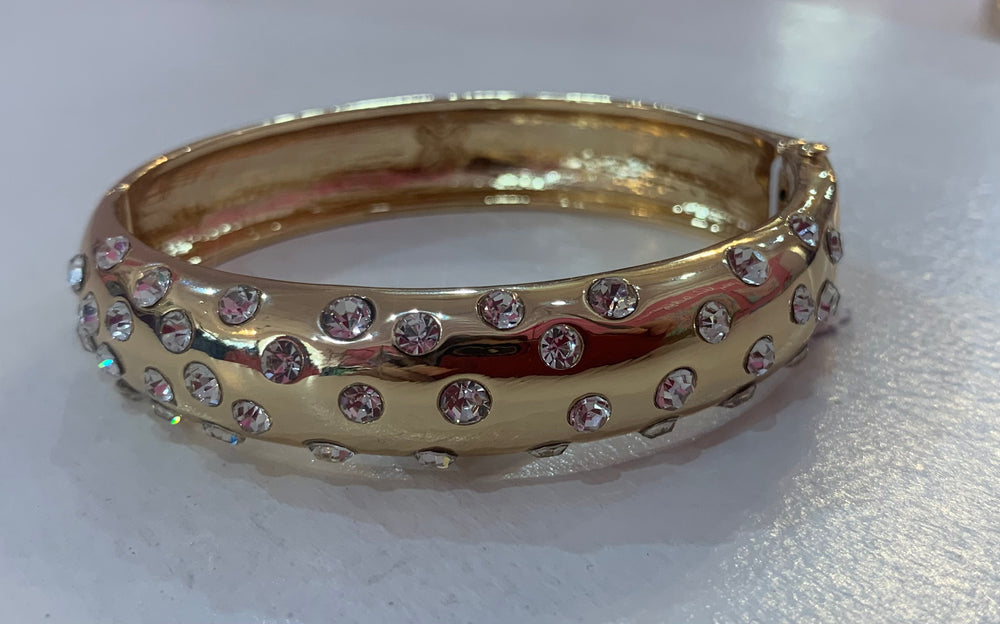 All Dahled Up Bracelet - Gold Metallic