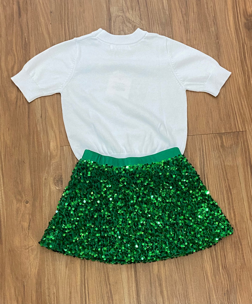 Iris Sweater - Tree Tinsel Top