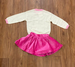 Iris Sweater - Pink Bows
