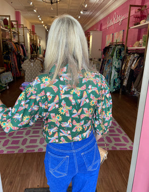 Christy Top - Kelly Green