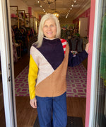 LS Pattern Knit Sweater