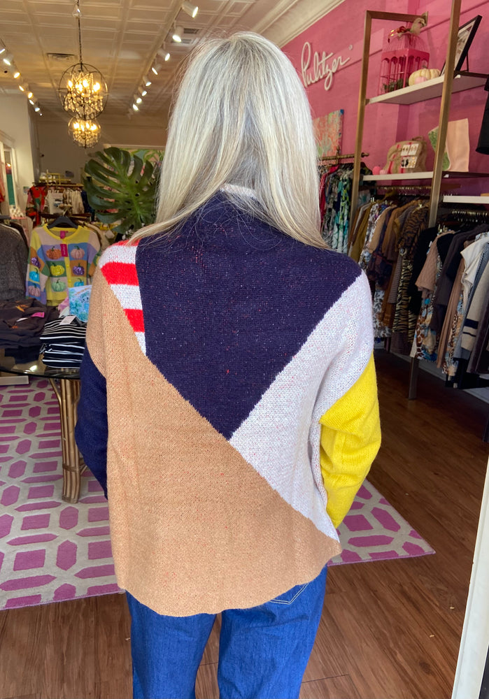 LS Pattern Knit Sweater