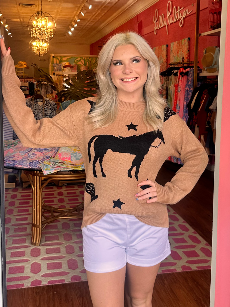 Horse Knit Sweater