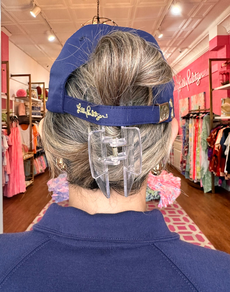 Embroidered Run Around Hat - True Navy