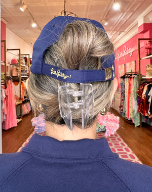 Embroidered Run Around Hat - True Navy
