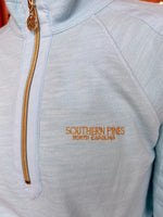 Embroidered Ashlee Pullover - Fresh Water