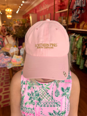 Embroidered Run Around Hat - Pink Muse
