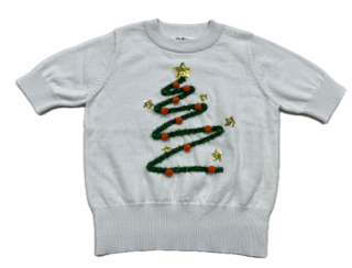 Iris Sweater - Tree Tinsel Top