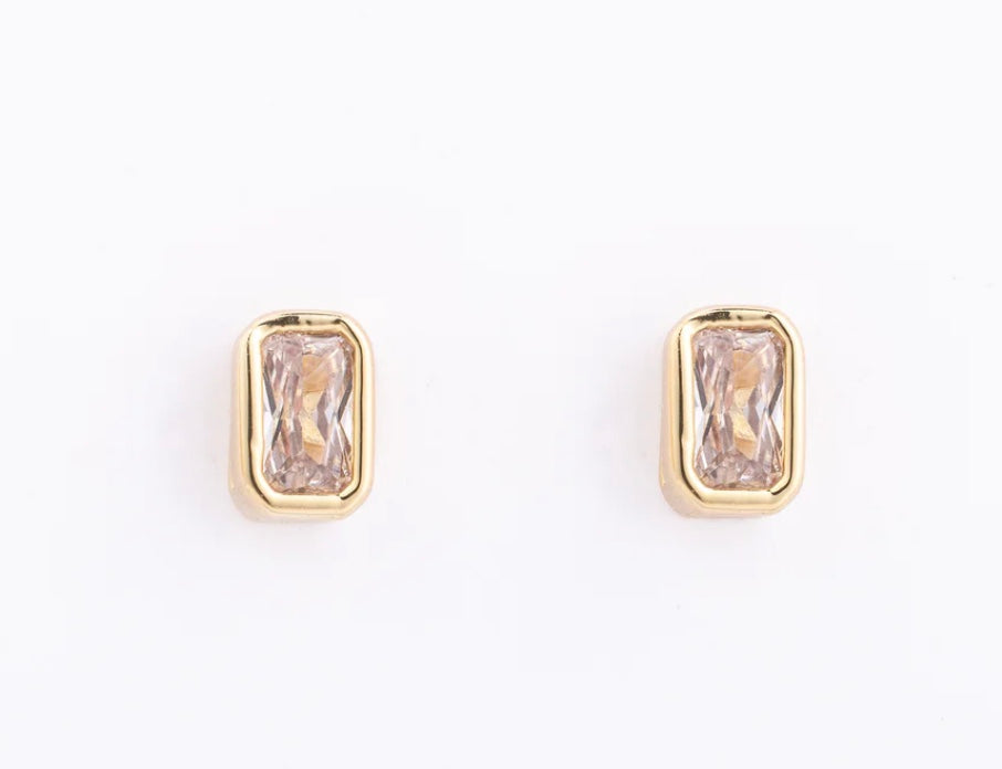 Katie Earrings Clear