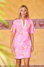 Rhodes Dress Peony Wings