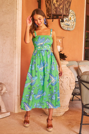 San Miguel Dress Maritime Songbird