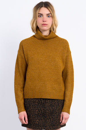 Young Ladies Knitted Sweater - Camel