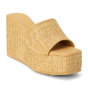 Marche Wedge - Tan