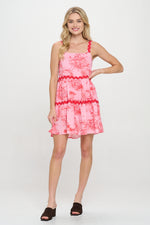 Sunset Cottage Ric Rat Detailed Dress