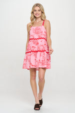 Sunset Cottage Ric Rat Detailed Dress