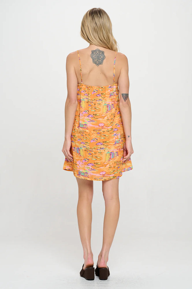 Golden Shoreline Cami Dress