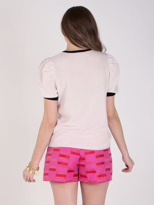Crew Neck Knit - Iris
