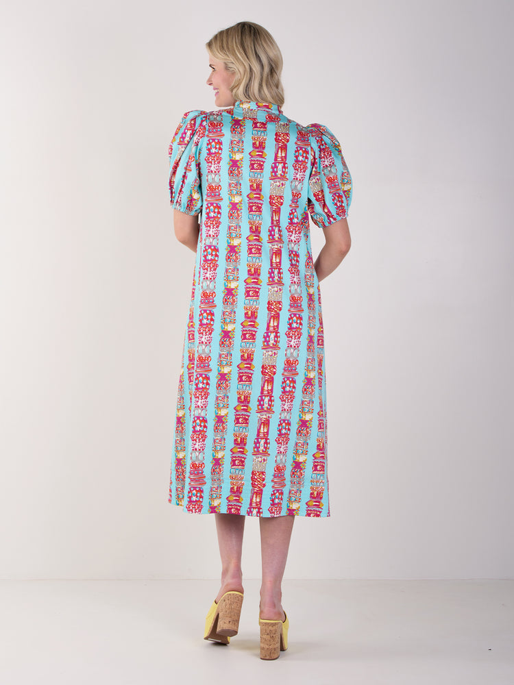 Hampton Dress - Iconic Iris
