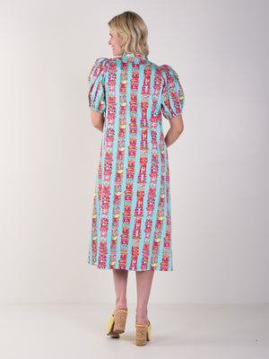 Hampton Dress - Iconic Iris