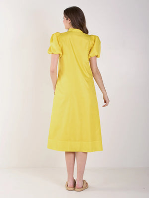 Hampton Dress - Lemon