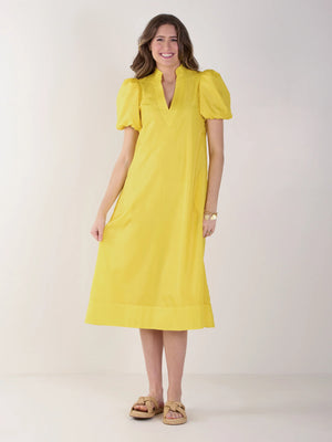 Hampton Dress - Lemon