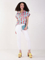 Poppy Pullover - Iconic Iris