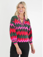 Lolli Sweater - Ruby Ripple