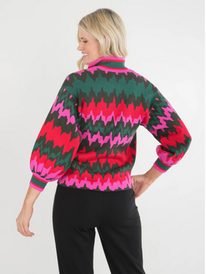 Lolli Sweater - Ruby Ripple