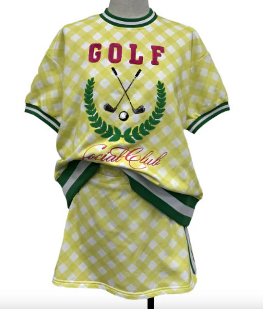 Golf Social Club Sweatshirt Tee